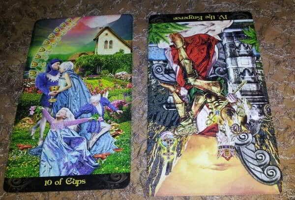 08/20/13: Home Base Happiness / 10 of Cups, Emperor Rx