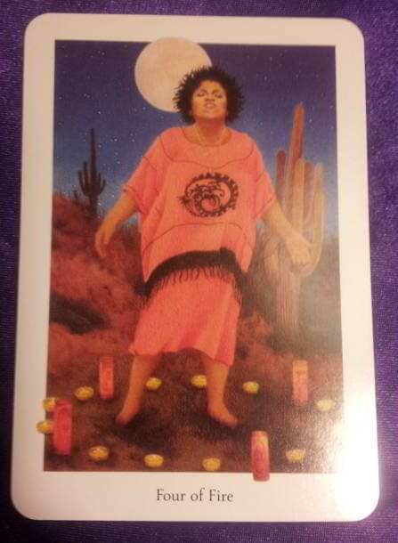 08/16/13: Sacred Space / Four of Wands