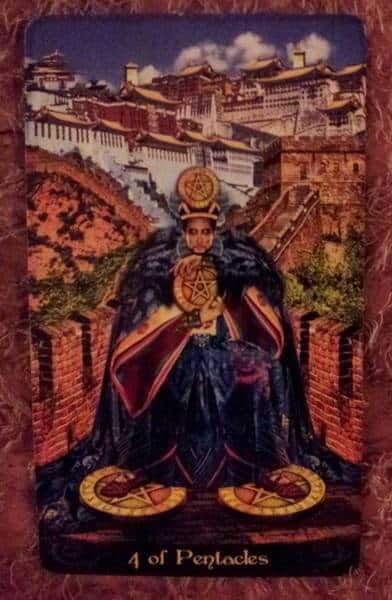 08/31/13: Stable with a Side of Anxious? / 4 of Pentacles