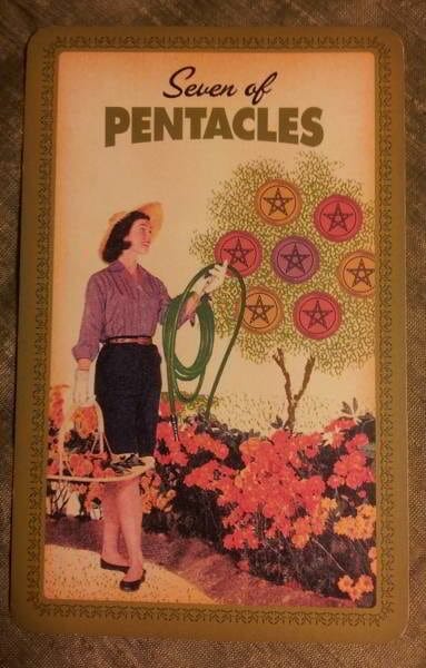 09/08/13: Own the Awesome Tree! / 7 of Pentacles