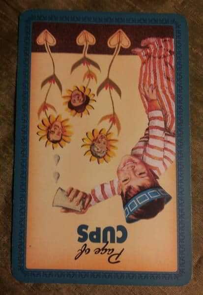 09/07/13: Crossed Signals / Page of Cups Reversed