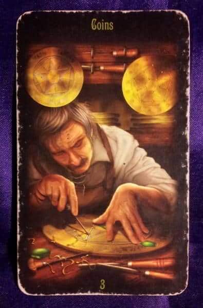 10/07/13: One Step, One Step / 3 of Coins