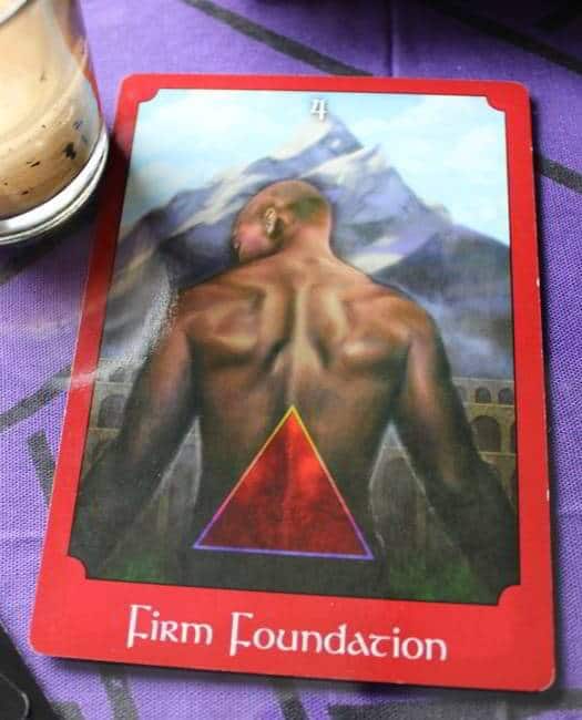 11/07/13: Mountains Unmoved / Four of Pentacles