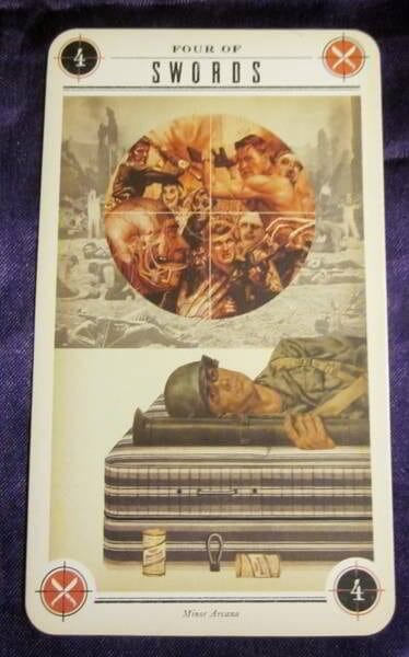 10/26/13: Temporary Cease Fire / 4 of Swords