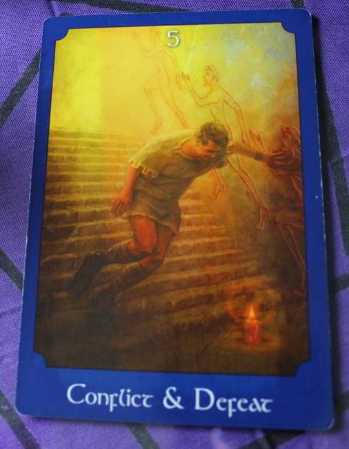 11/06/13: Retreat and Relax / 5 of Swords