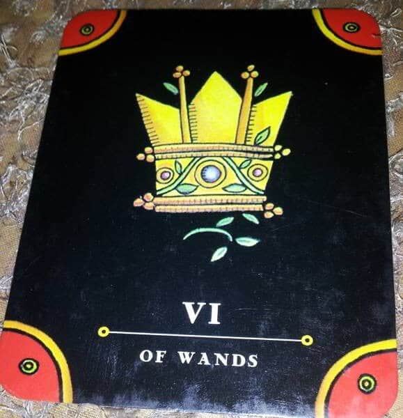10/11/13: Walk like a Winner / 6 of Wands!