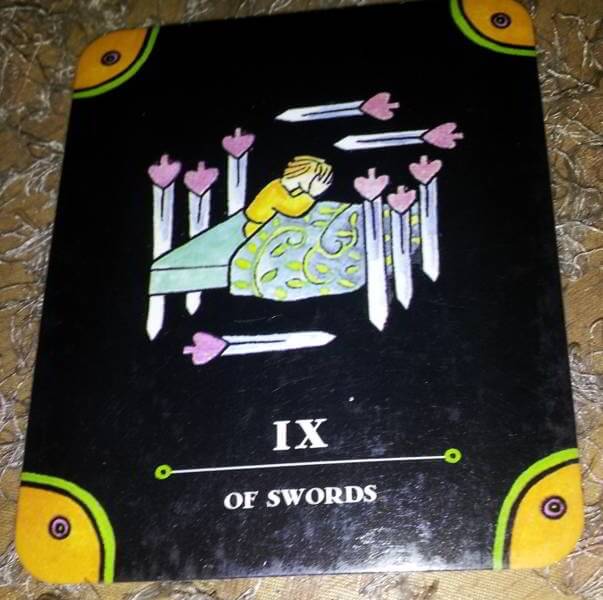 10/14/13: Right Here, Right Now / 9 of Swords