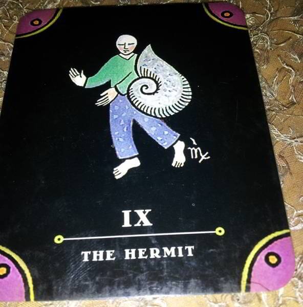 10/08/13: Goldilocks Ego / The Hermit Everyday Tarot