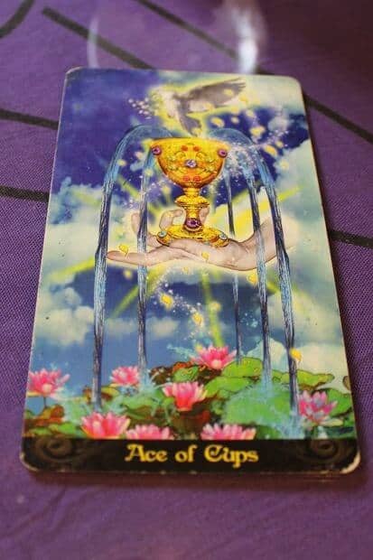 11/18/13: Intention of Creation / Ace of Cups Everyday Tarot