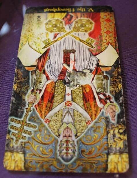 11/20/13: Inside Job / Hierophant Rx Everyday Tarot