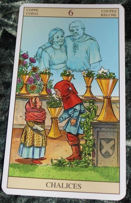 12/31/13: Simple Silliness / 6 of Cups