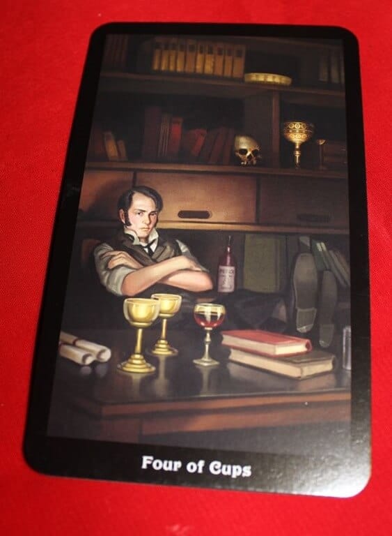 12/14/13: Drunk on Daydreams / 4 of Cups