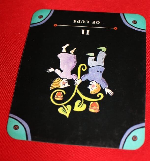 12/11/13: Gritted Teeth / 2 of Cups Reversed