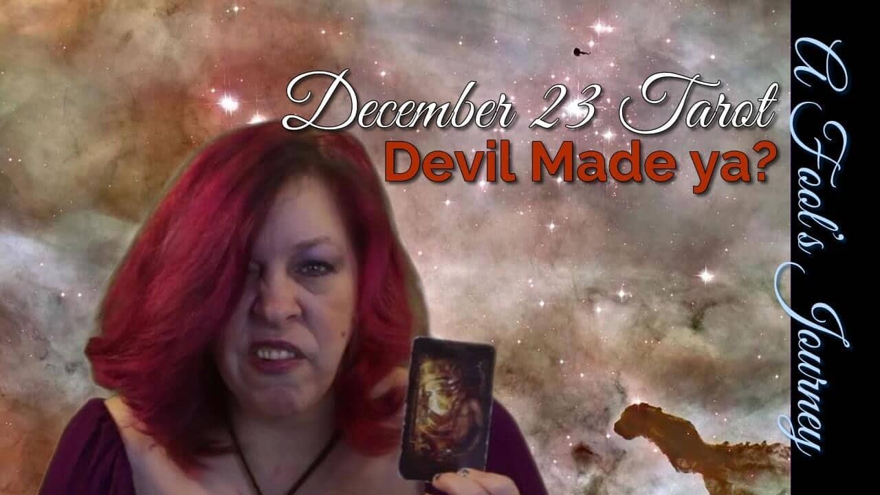 Forecast for Dec. 23 Week – Don’t Blame the Temptation