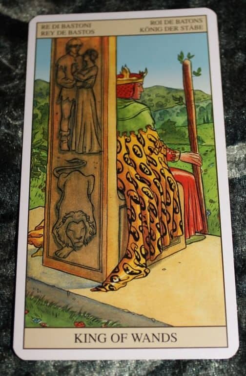 01/07/14: Battles that Matter / King of Wands Everyday Tarot