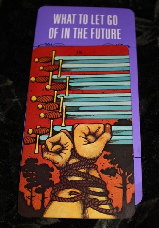 02/03/14: Goodbye, Helplessness! / 9 of Swords