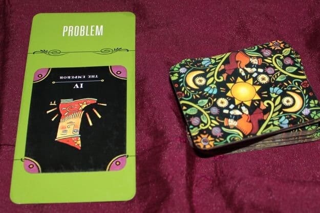 02/28/14: Nobody at the Wheel? / Emperor Reversed Everyday Tarot
