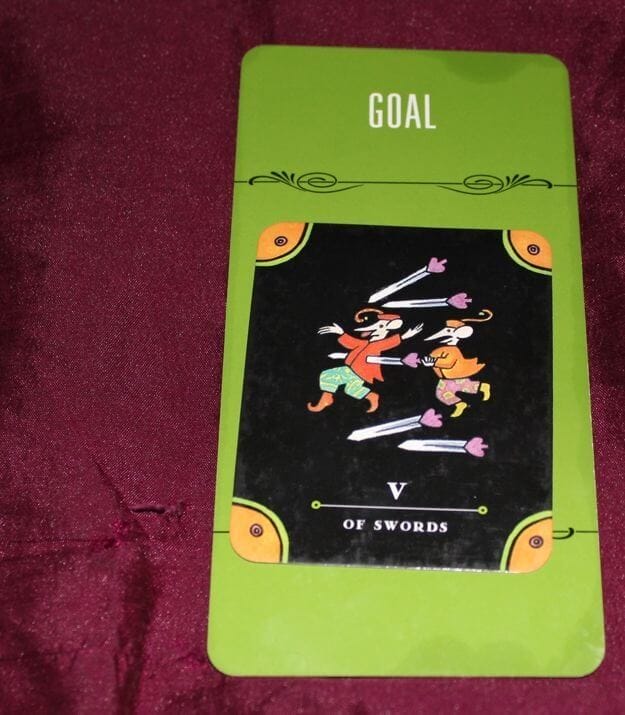 03/02/14: Warrior to the Ready! / Five of Swords