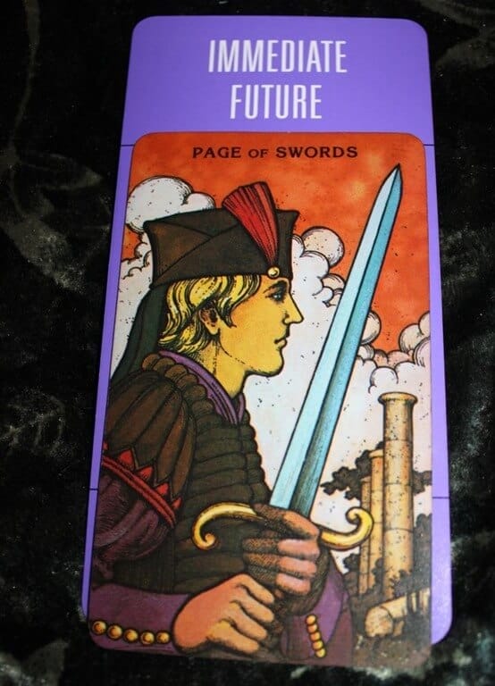 02/07/13: Many Words! / Page of Swords