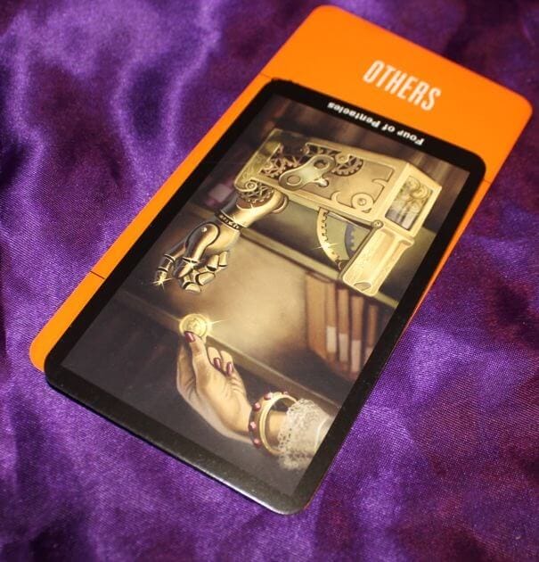 03/22/14: Urge to Conserve / 4 of Pentacles Rx