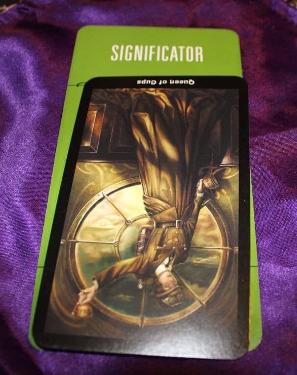 03/20/14: Submerged / Reversed Queen of Cups