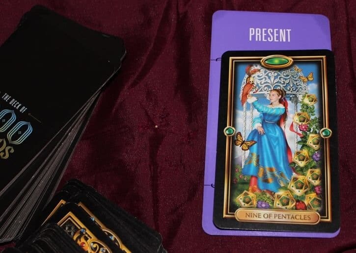 02/22/14: Taking Notes? / 9 of Pentacles