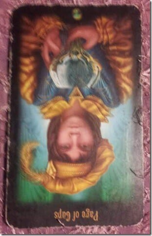 12/05/12: Emotionally Drunk | Page of Cups rev