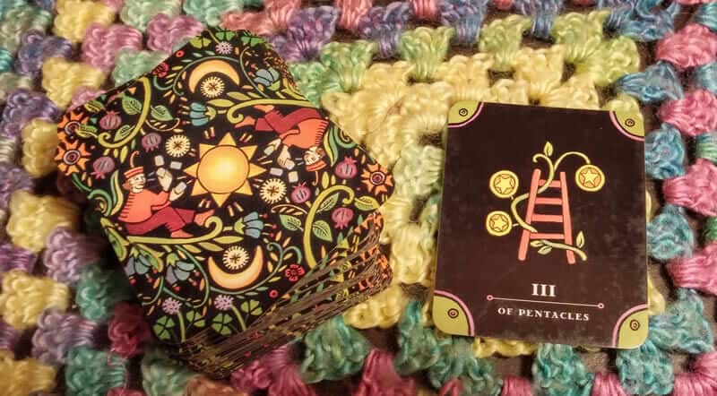 Three of Pentacles: Rung by Rung Three of Pentacles: Rung by Rung Everyday Tarot