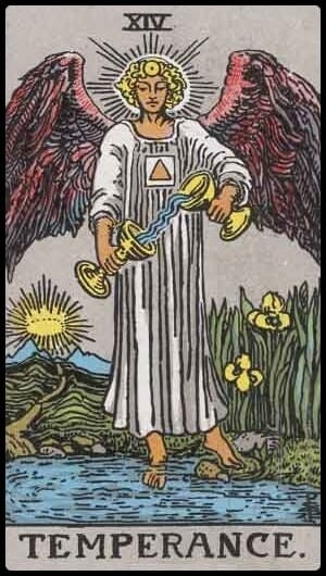 Temperance & Cheerfulness: Inspired Leverage Everyday Tarot