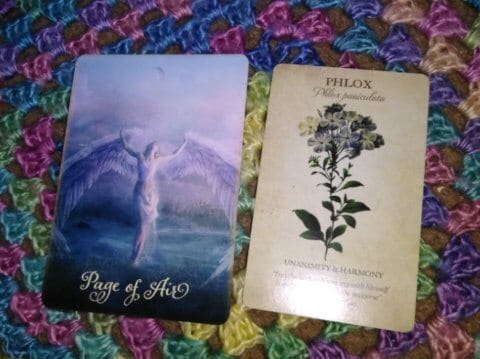 Good tarot page of air