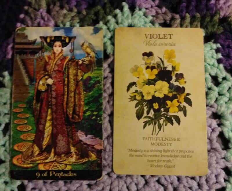 Nine of Pentacles: Unflappable Everyday Tarot