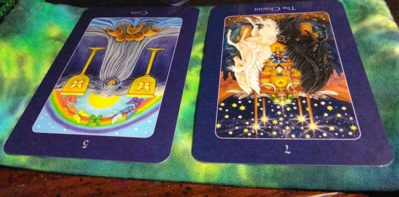 Five of Cups & Chariot (Again)! : Softly Moving Forward Five of Cups & Chariot (Again)! : Softly Moving Forward Everyday Tarot