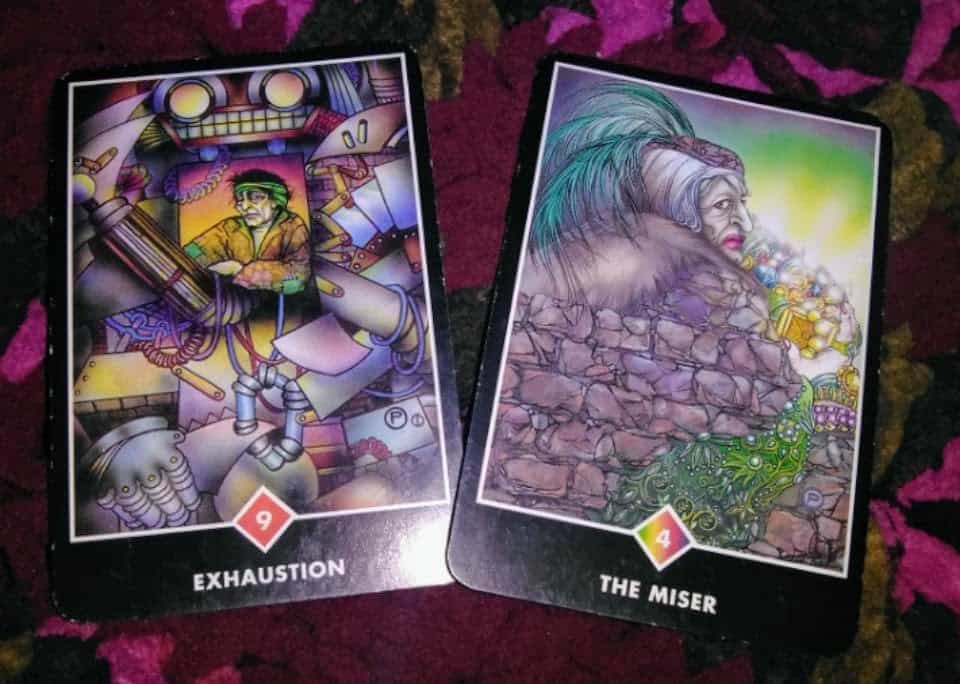 Nine of Wands & Four of Pentacles: Personal Stability First Everyday Tarot