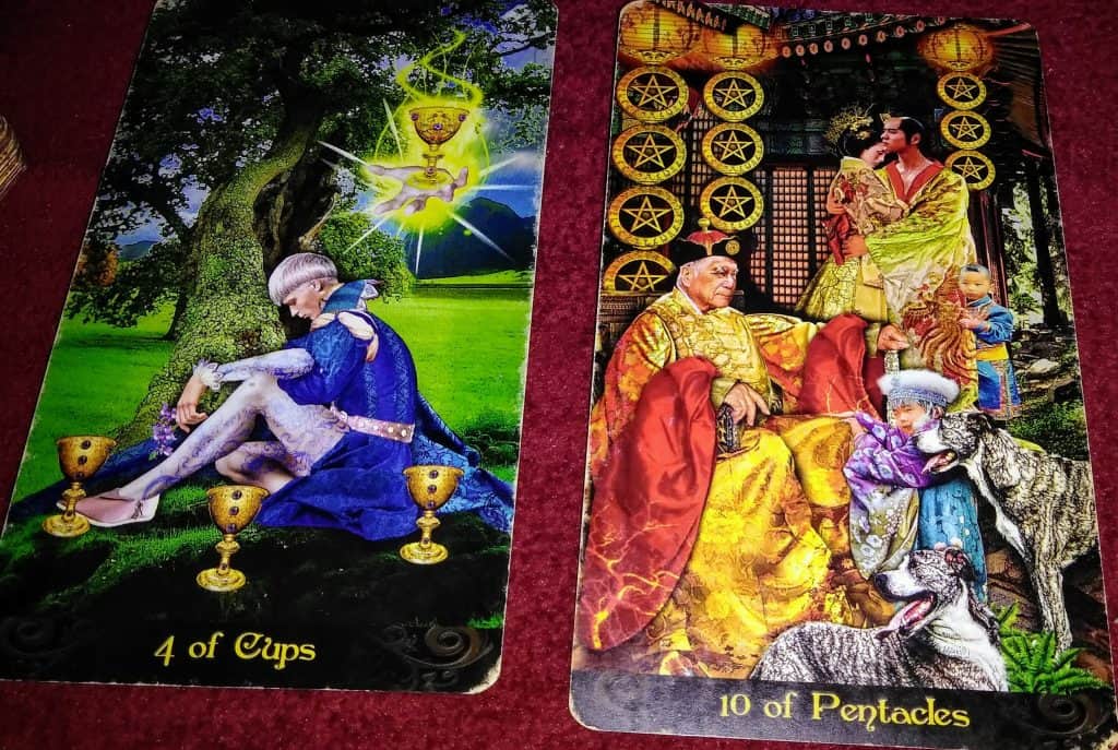Four of Cups: Finding Unseen Solutions Four of Cups: Finding Unseen Solutions Everyday Tarot