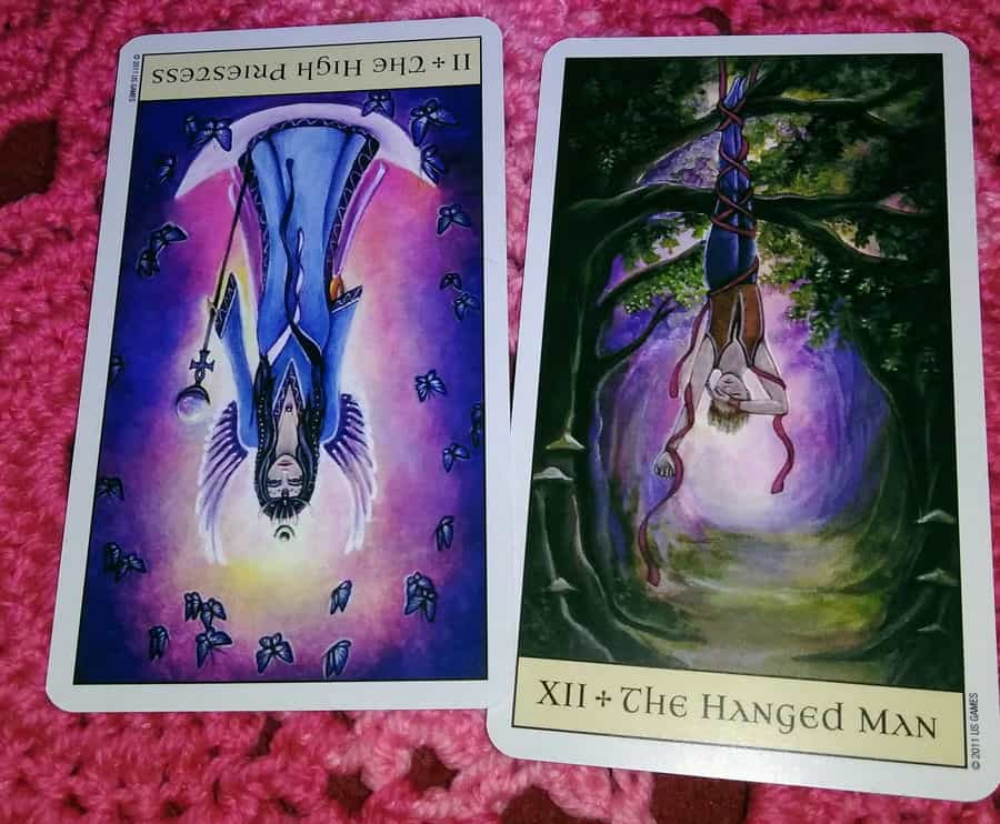 High Priestess Reversed: Whoa, Nellie! Everyday Tarot