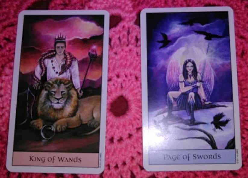 King of Wands & Page of Swords: Process vs. Event King of Wands & Page of Swords: Process vs. Event Everyday Tarot