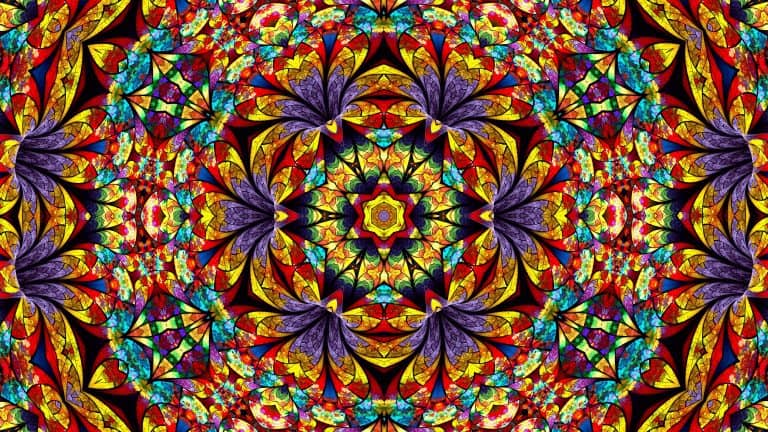 Ace of Swords & Five of Pents: Kaleidoscopes & My Religion