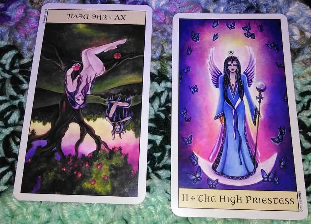Devil Reversed High Priestess