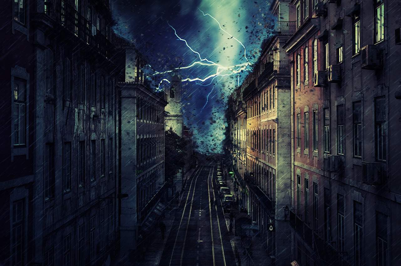 11/30/11: Get out before she blows! | Tower, 3 Swords, Rev Ace Cups Everyday Tarot