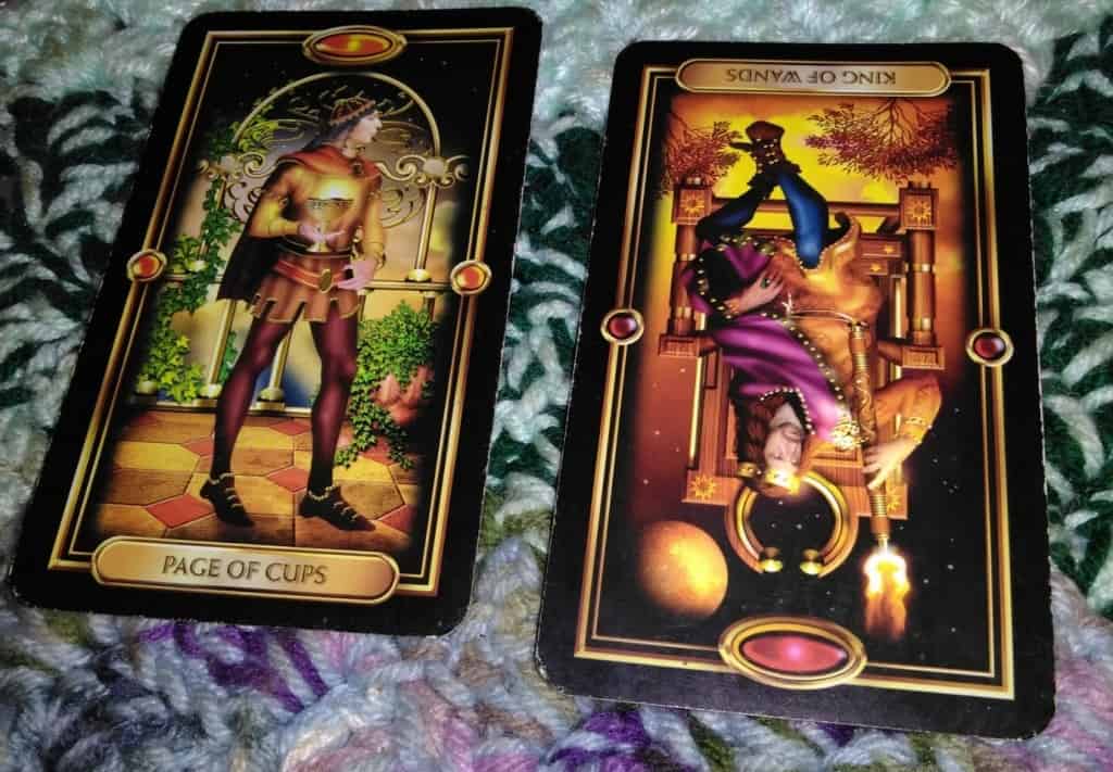 Page of Cups (Again): Slow Down! Check Your Messages Everyday Tarot