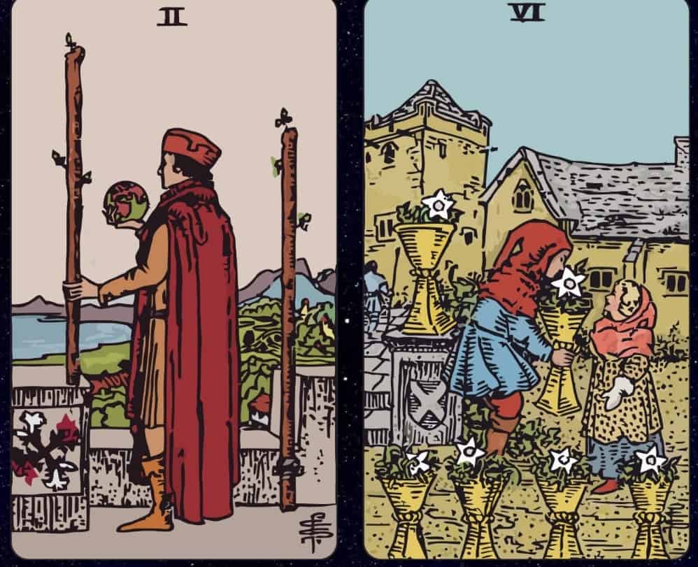 Two of Wands: Big Plans Everyday Tarot