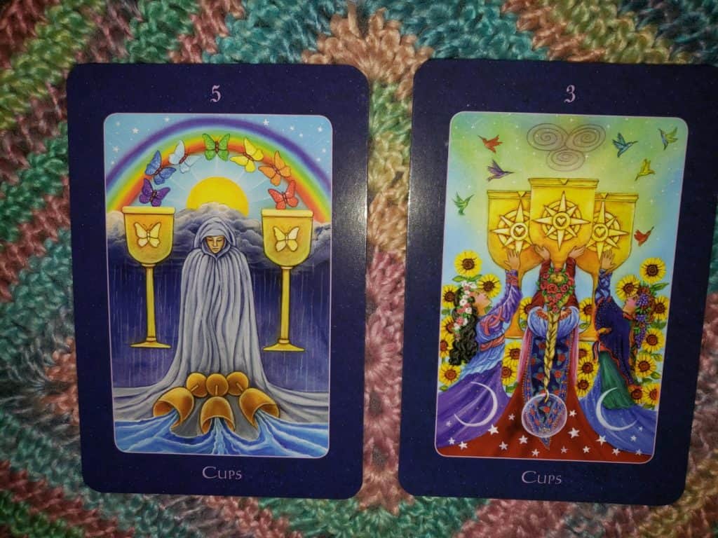 Five of Cups: Find the Rainbow (Together) Everyday Tarot