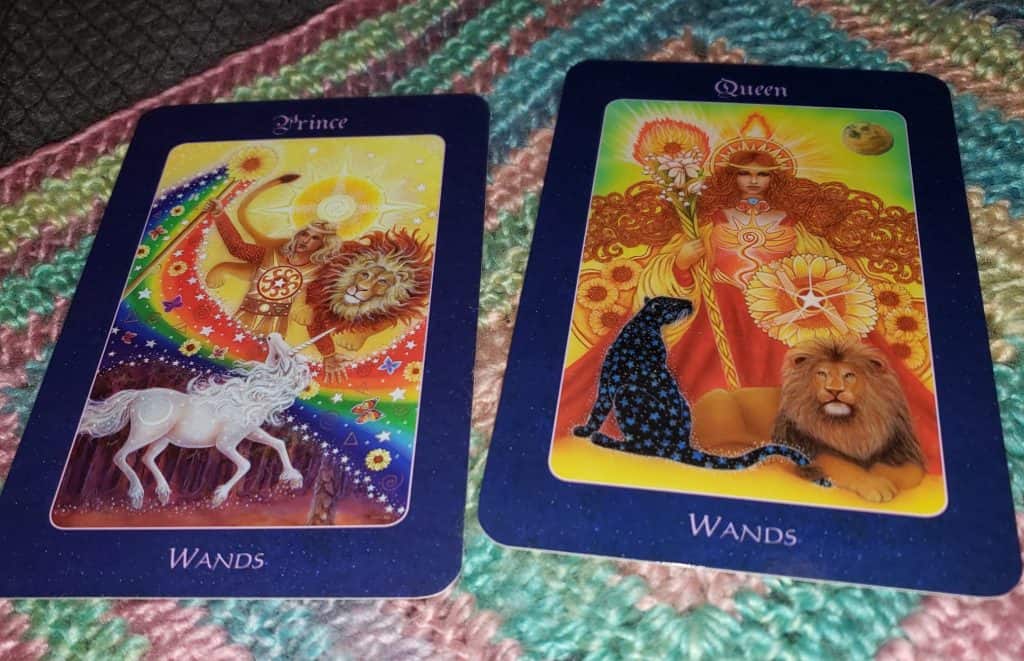 Reversed Prince of Wands: Rubber Bands Everyday Tarot