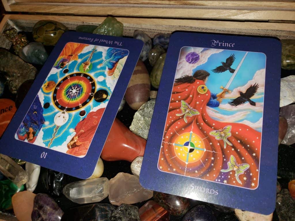Wheel Reversed: Upside Down and Waterlogged Everyday Tarot