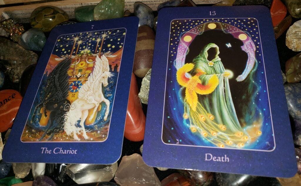 Chariot & Death: Moving On Everyday Tarot