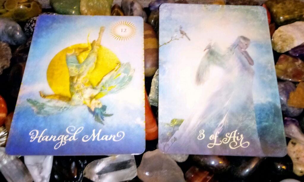 Hanged Man & Three of Swords: Faith and Release Everyday Tarot