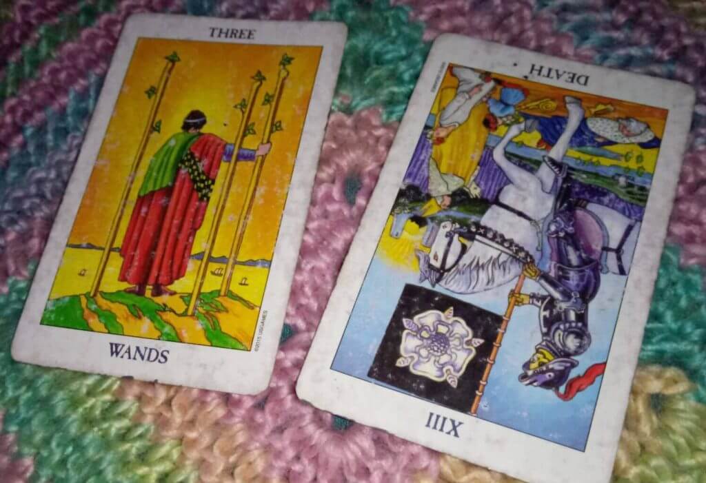 Three of Wands: Wait Already, Sparky! Everyday Tarot