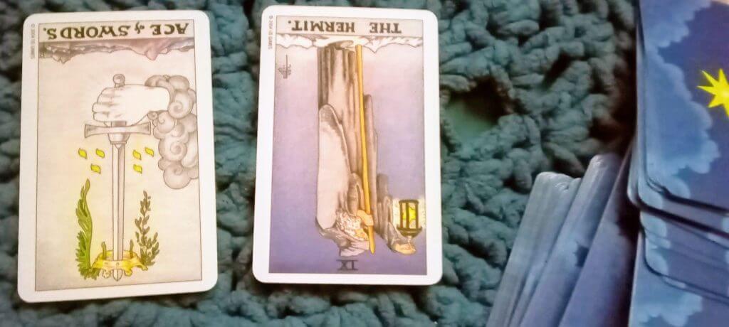 Reversed Ace of Swords: Limited Clarity Everyday Tarot