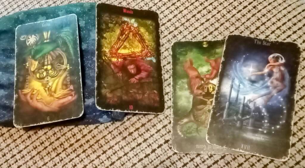 6 of Pents: Clearing that Mess Everyday Tarot