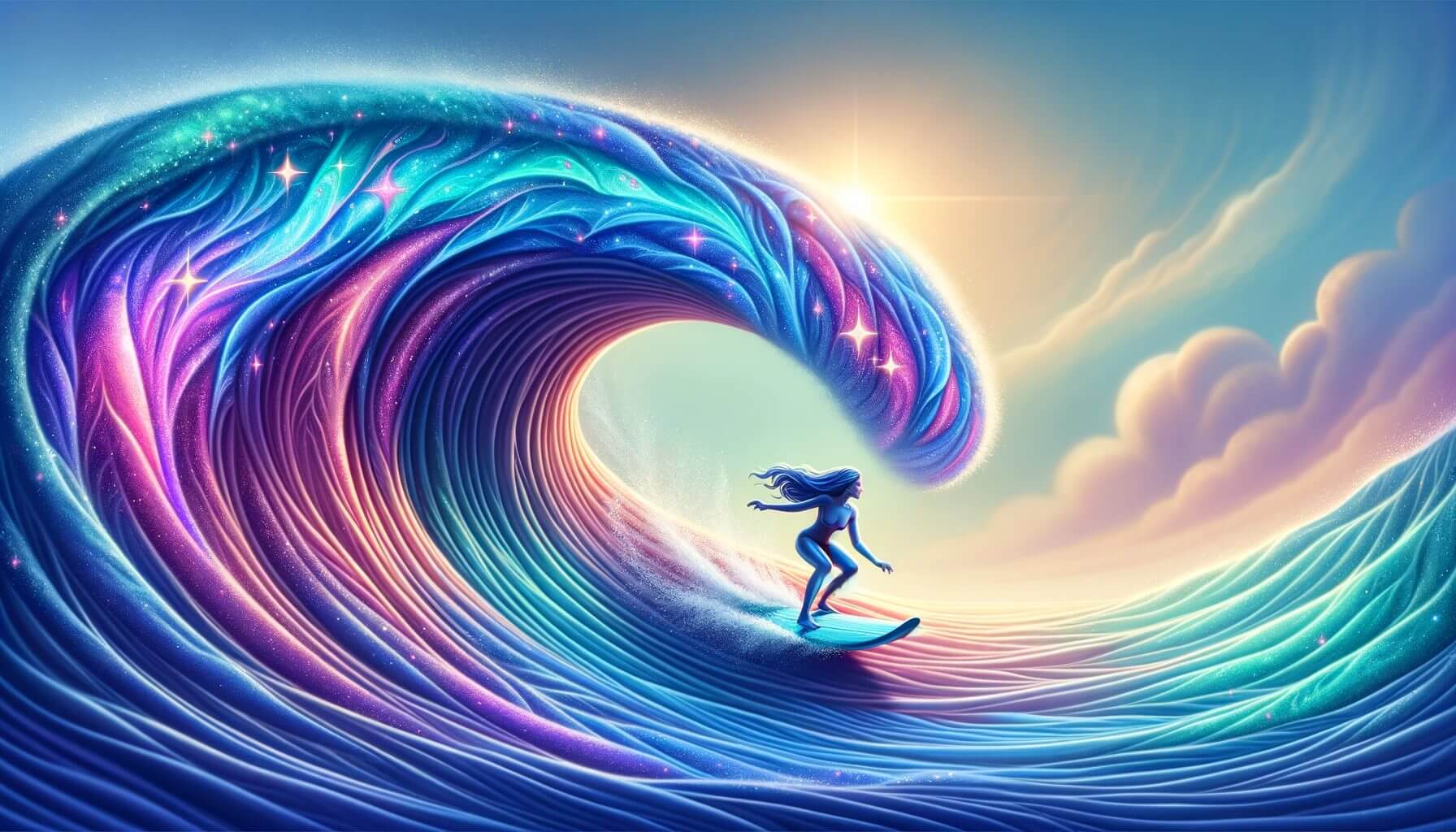 Knight of Cups: Emotional Surfing